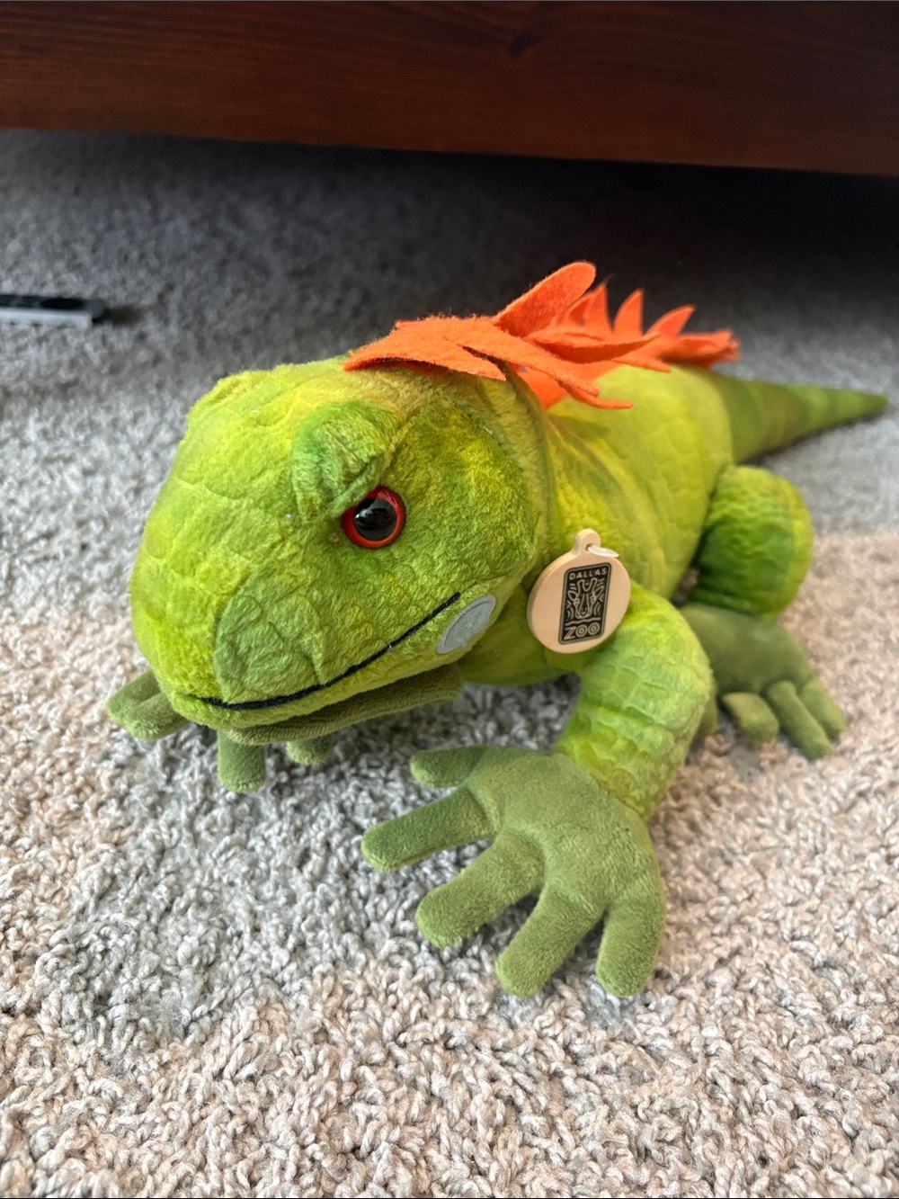 Wild Republic Iguana Plush, Stuffed Animal, Plush Toy, Dallas zoo, Cuddlekins